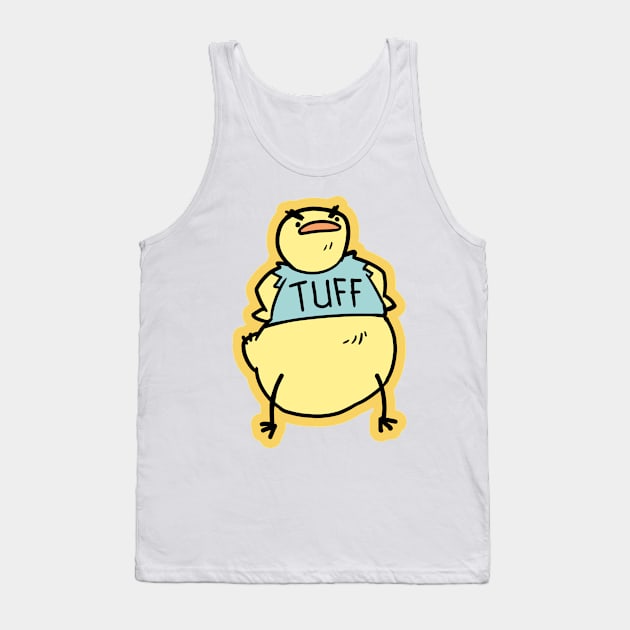 Tuff Birdblob Tank Top by Sabtastic